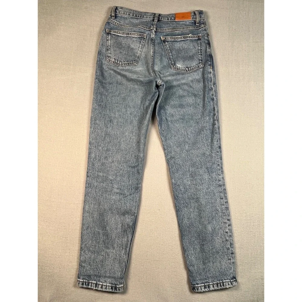 MNG Authentic Denim Women's‎ Light Wash Straight Leg Jeans Size 28